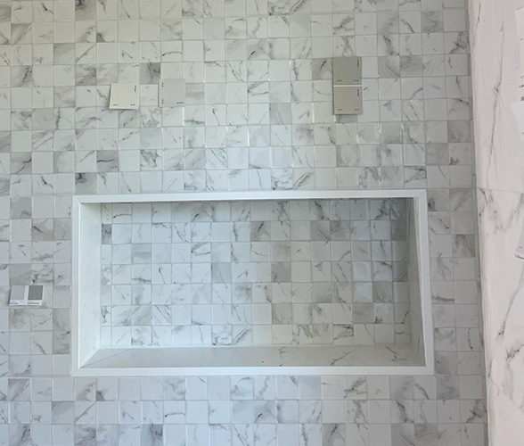 Ceramic tile installation in Richmond, CA