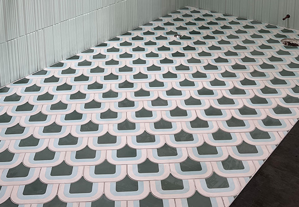 Ceramic tile installation in Richmond, CA